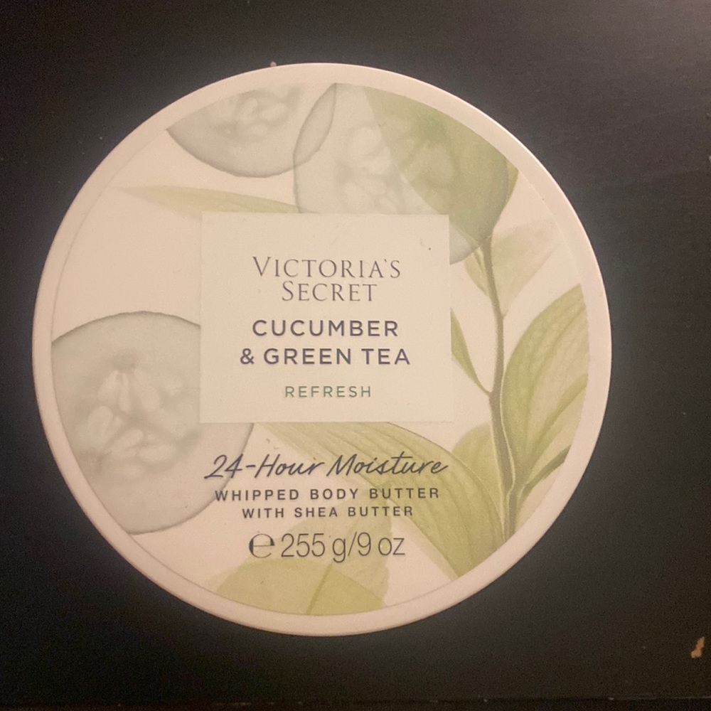 Victoria’s Secret cucumber and green tea body butter